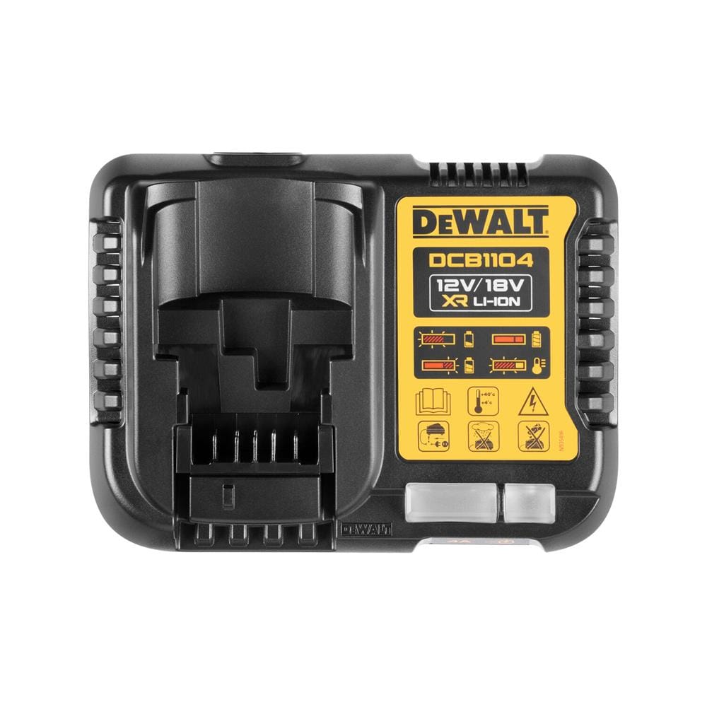 แท่นชาร์จ DEWALT DCB1104-B1 12-20 โวลต์ Max 4 แอมป์