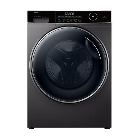 เครื่องซักอบผ้าฝาหน้า HAIER HWD100-BP14959S8 10/6 กก. อินเวอร์เตอรื สีดำ_0