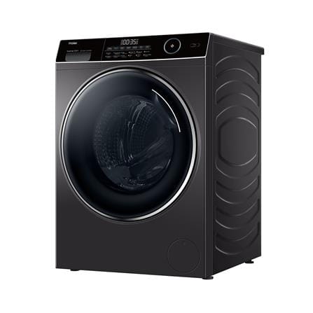เครื่องซักอบผ้าฝาหน้า HAIER HWD100-BP14959S8 10/6 กก. อินเวอร์เตอรื สีดำ_1