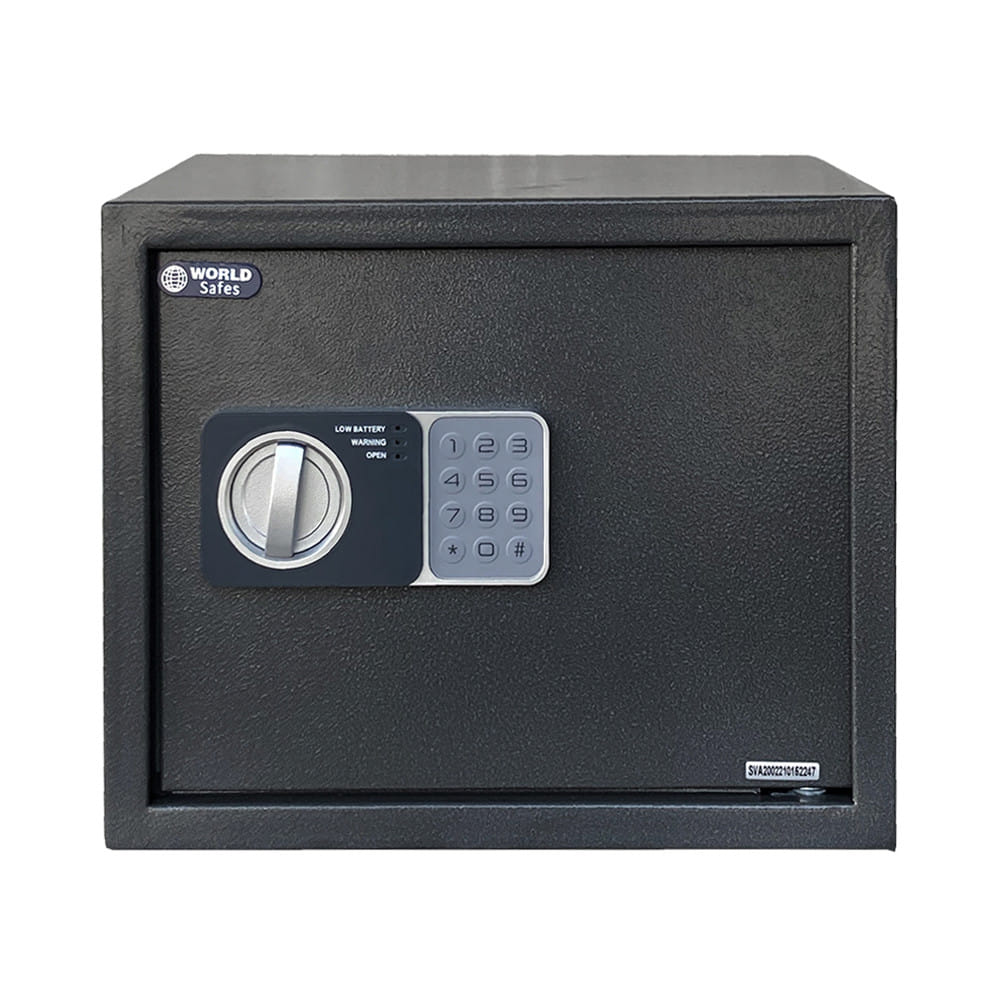 ตู้นิรภัย ELECTRONIC WORLDSAFES 30SAQ สีดำ