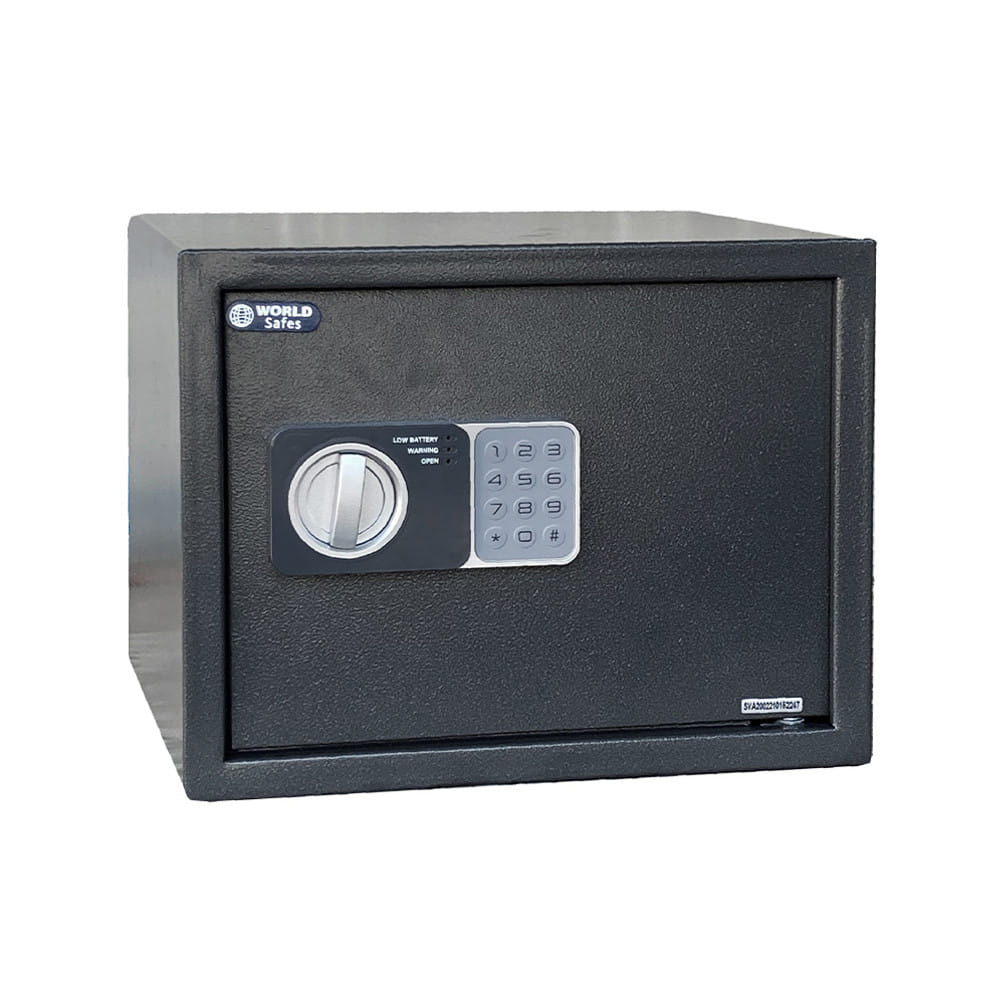 ตู้นิรภัย ELECTRONIC WORLDSAFES 30SAQ สีดำ