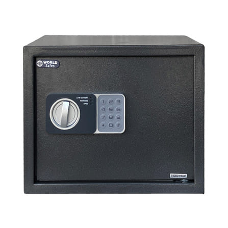 ตู้นิรภัย ELECTRONIC WORLDSAFES 30SAQ สีดำ_0
