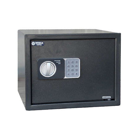 ตู้นิรภัย ELECTRONIC WORLDSAFES 30SAQ สีดำ_1