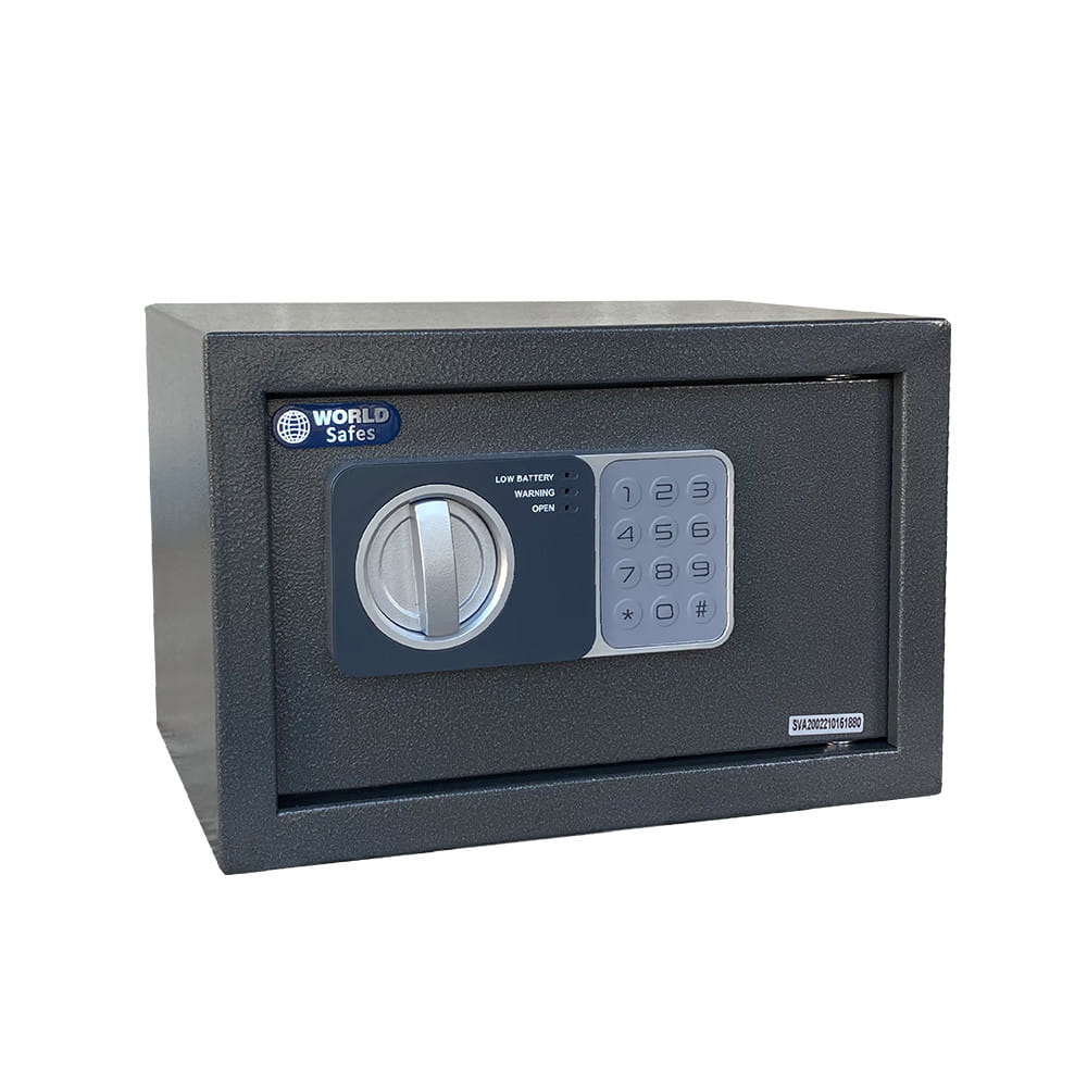 ตู้นิรภัย ELECTRONIC WORLDSAFES 20SAQ สีดำ