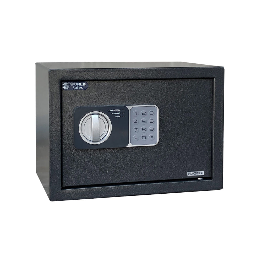 ตู้นิรภัย ELECTRONIC WORLDSAFES 25SAQ สีดำ