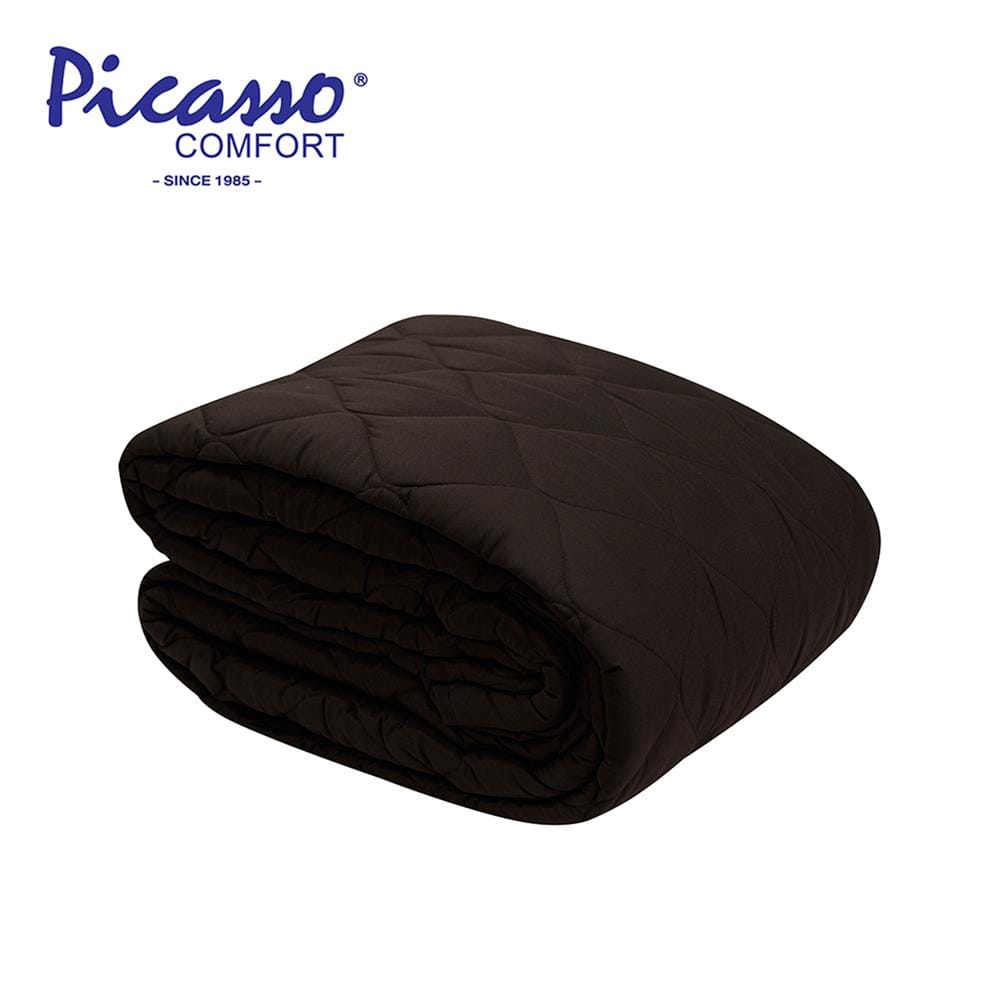 ผ้ารองกันเปื้อน KING SIZE PICASSO SMILE FIT สี BROWN