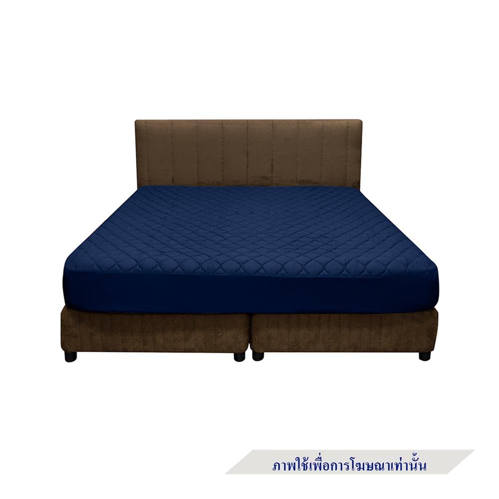 ผ้ารองกันเปื้อน TWIN SIZE PICASSO SMILE FIT สี NAVY