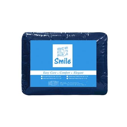ผ้ารองกันเปื้อน TWIN SIZE PICASSO SMILE FIT สี NAVY_4