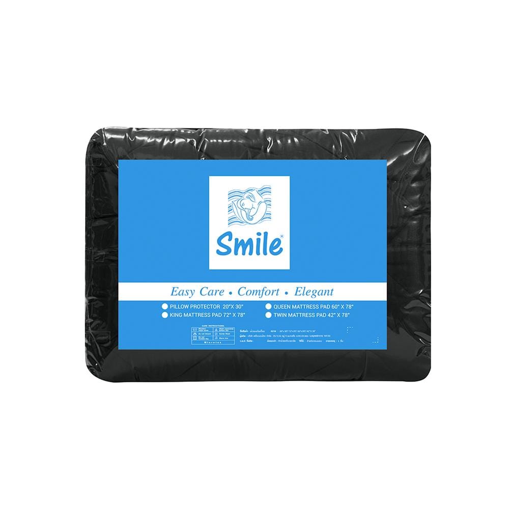 ผ้ารองกันเปื้อน TWIN SIZE PICASSO SMILE FIT สี DARK GREY
