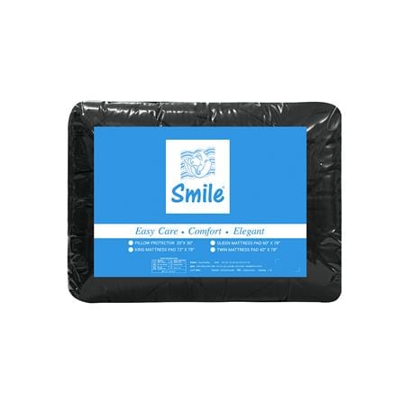 ผ้ารองกันเปื้อน TWIN SIZE PICASSO SMILE FIT สี DARK GREY_4