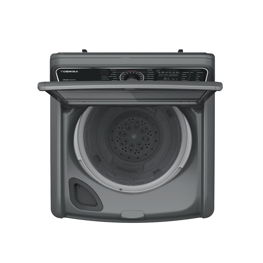 เครื่องซักผ้าฝาบน TOSHIBA AW-DM2000NT 19 กก. อินเวอร์เตอร์ สีเงิน