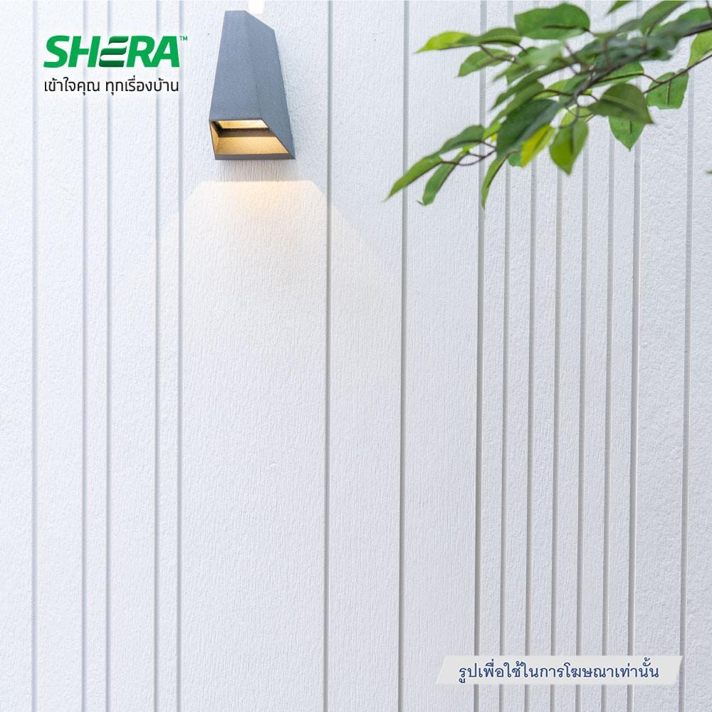 ไม้ฝา SHERA สเปลนดิด ดีไลน์ DX12 ลายเสี้ยน 1.0X22X300 ซม. สีธรรมชาติ