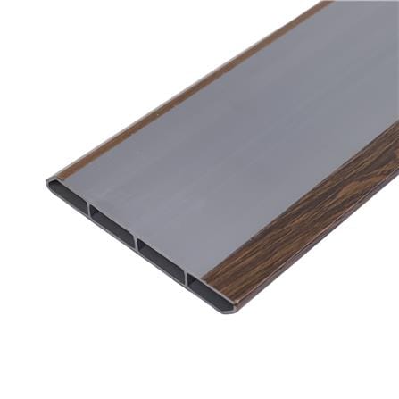 บัวพื้น PVC CROBERN 10x240x1 ซม. สีไม้สัก_2