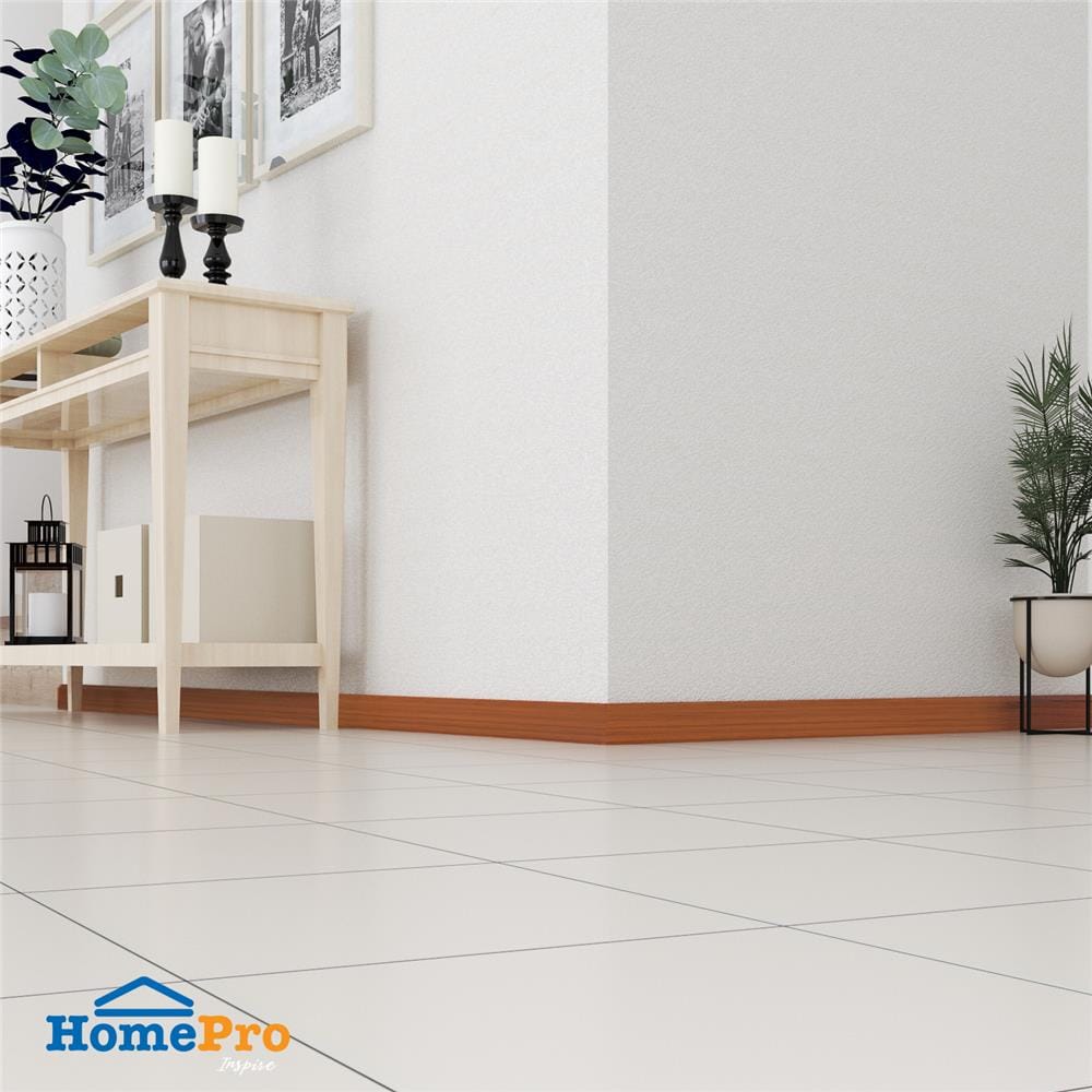 บัวพื้น PVC CROBERN 10x240x1 ซม. สีเชอร์รี่