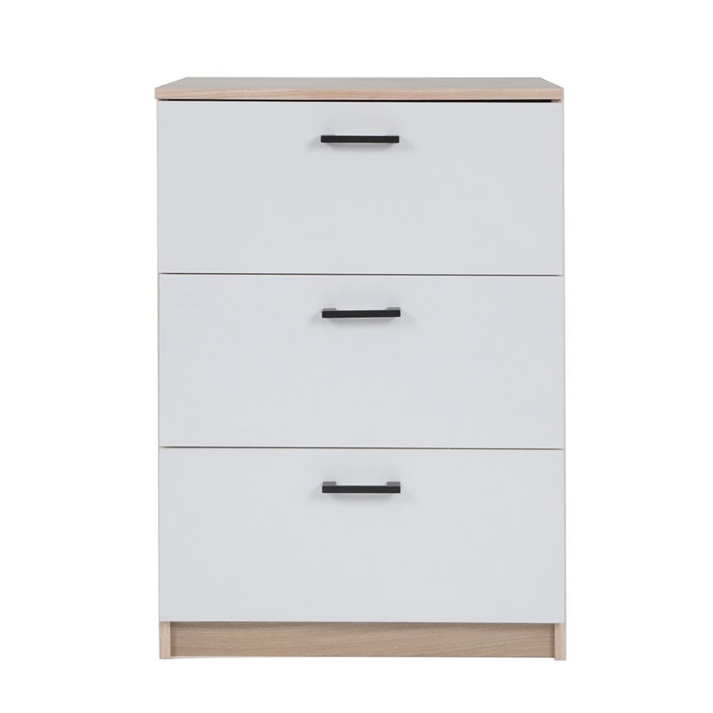 ตู้ลิ้นชัก 3 ลิ้นชัก FURDINI AMORE 59 ซม. สีไวท์โอ๊ค/ขาว