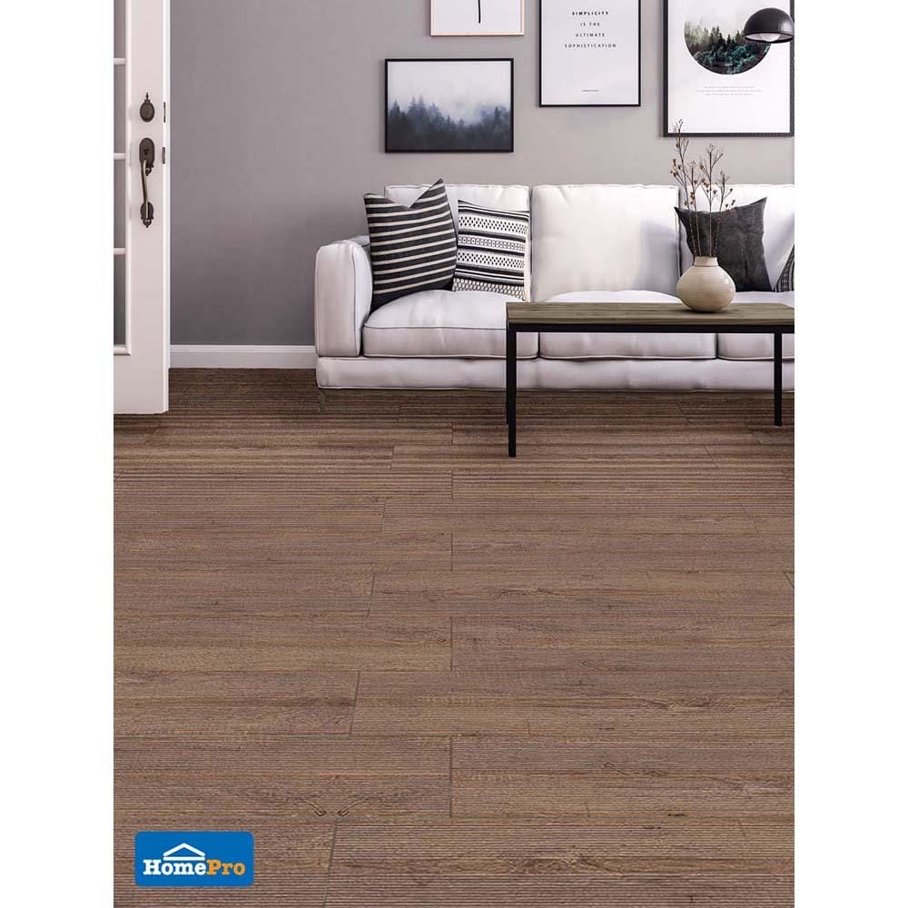 กระเบื้องพื้น 20x90 ซม. TARA ซานซีนิว น้ำตาล A 1.08M2