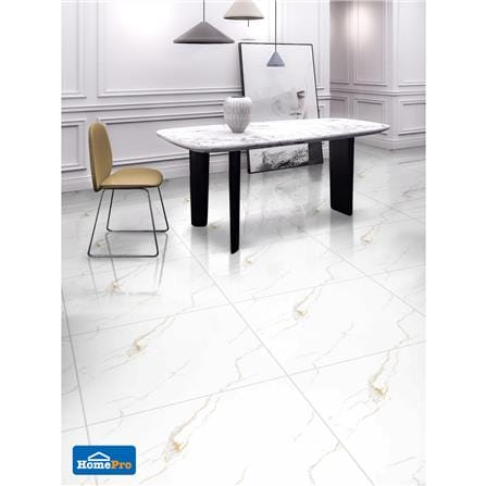 กระเบื้องพื้นพอร์ซเลน 80x80 ซม. TARA โซริน ไวท์ A 1.92M2_1