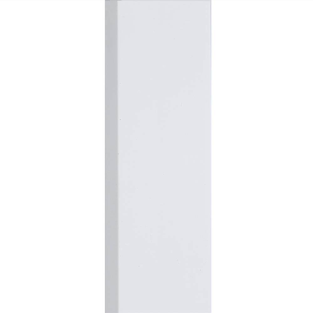บัวพื้น PVC CROBERN 7.5x240x1.5 ซม. สีขาว