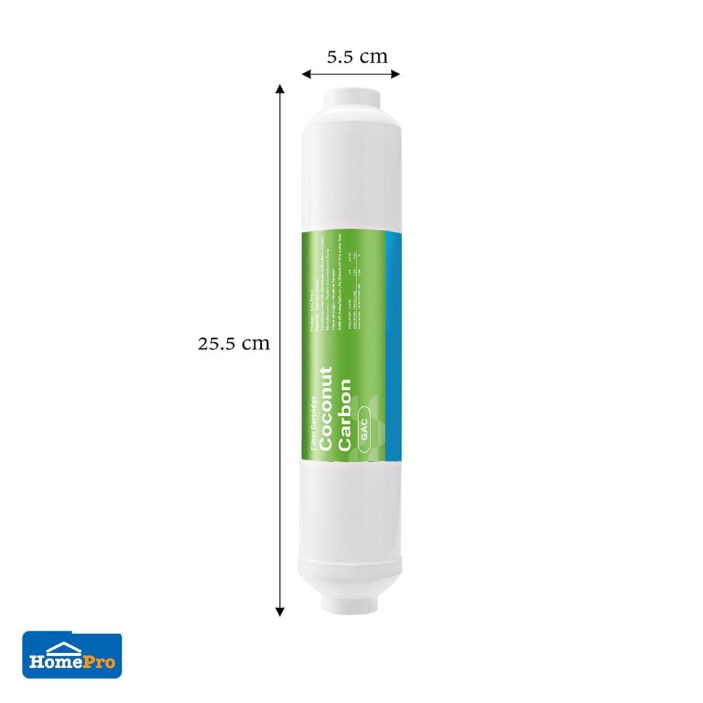 ไส้กรองน้ำดื่ม VALINA POST CARBON 10 นิ้วX2.5 นิ้ว