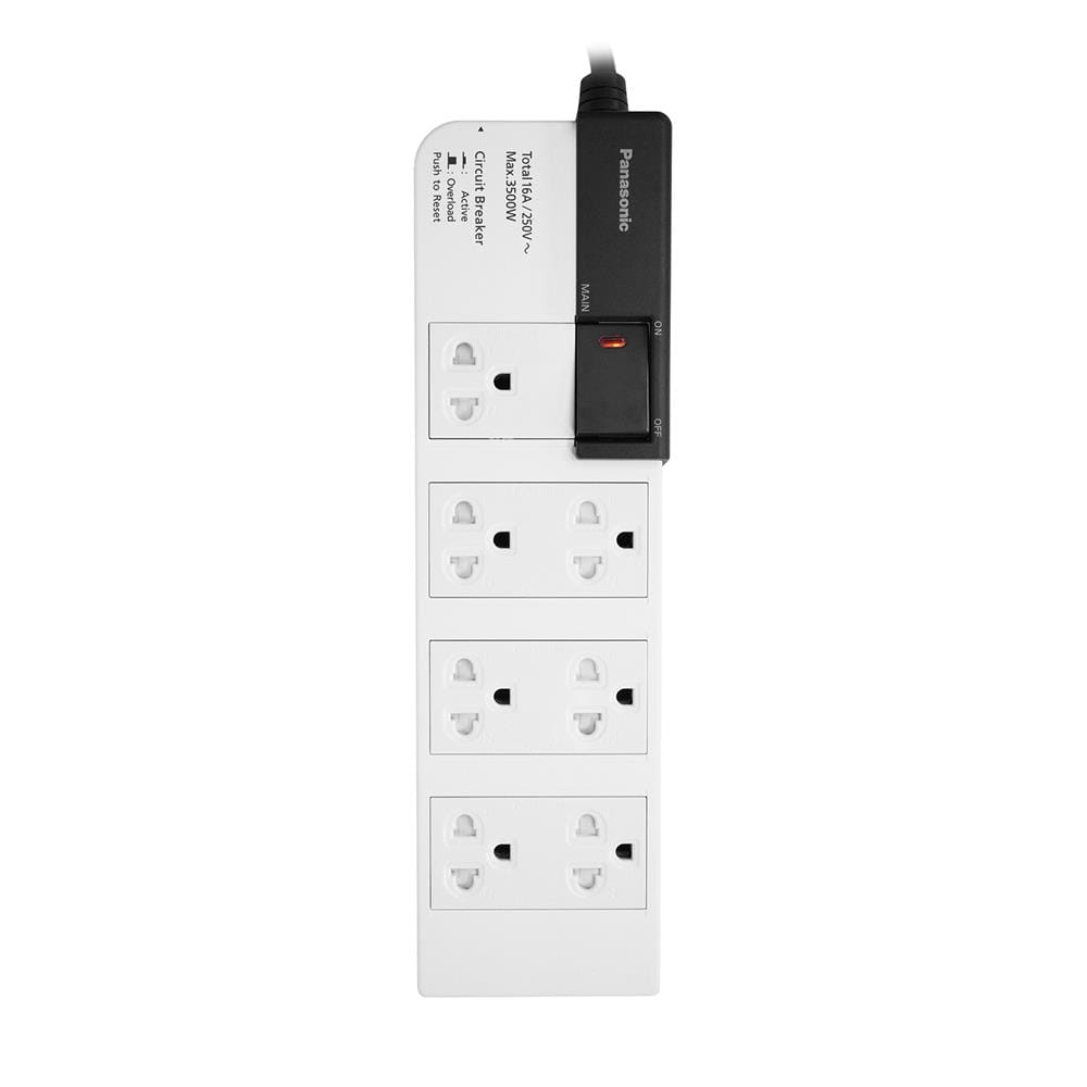 รางปลั๊กไฟ 7 ช่อง PANASONIC WCHG28372 3 ม.