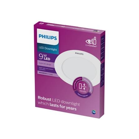 ดาวน์ไลท์ LED PHILIPS DL262 5 นิ้ว 9 วัตต์ WARM WHITE สีขาว_2