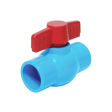 บอลวาล์ว PVC DEXZON 3/4 นิ้ว สีฟ้า