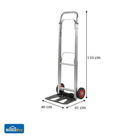 รถเข็น 2 ล้อพับได้ MATALL 90 กก. สีเงิน_11