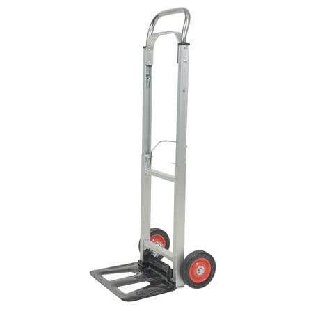 รถเข็น 2 ล้อพับได้ MATALL 90 กก. สีเงิน_1