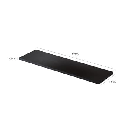 แผ่นชั้นไม้เมลามีน STACKO 80X24X1.6ซม. สีโอ๊ค_6