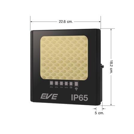 สปอตไลท์ SOLAR EVE 597068 60 วัตต์ WARM WHITE สีดำ_6