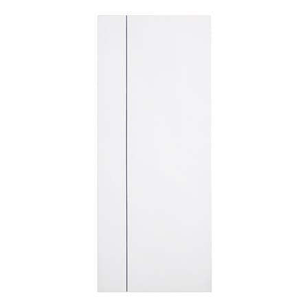 ประตูภายในเมลามีน BUMRUNGTHAI ร่องดำ 80X200 ซม. สีขาว