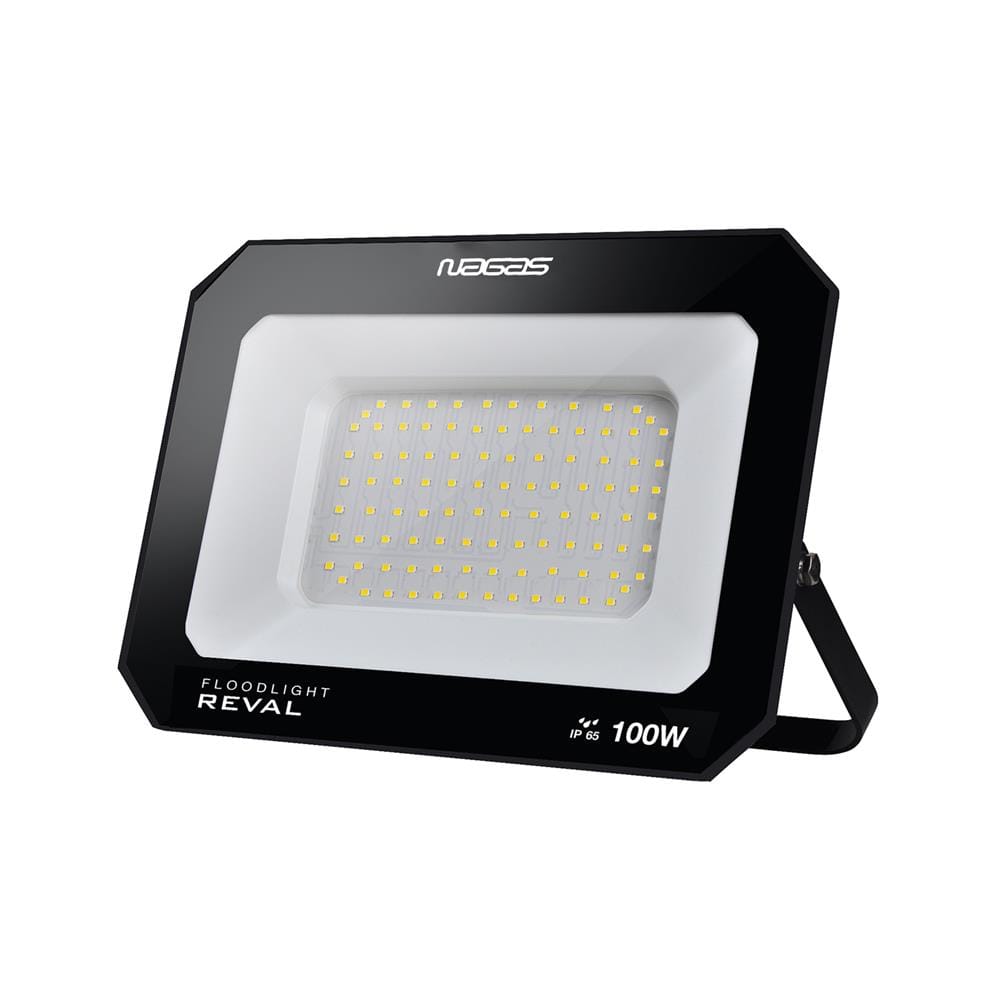 สปอตไลท์ภายนอก LED NAGAS REVAL 100 วัตต์ DAYLIGHT สีดำ