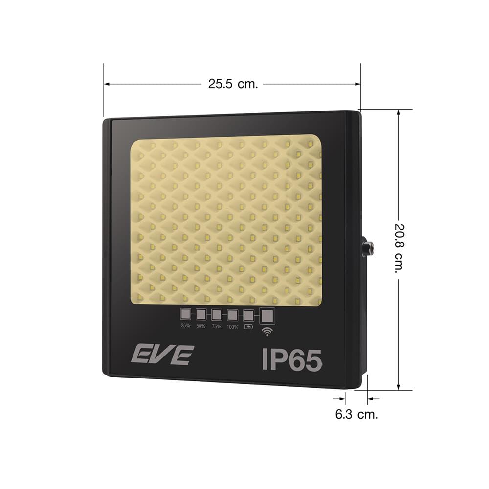 สปอตไลท์ SOLAR EVE 597082 100 วัตต์ WARM WHITE สีดำ
