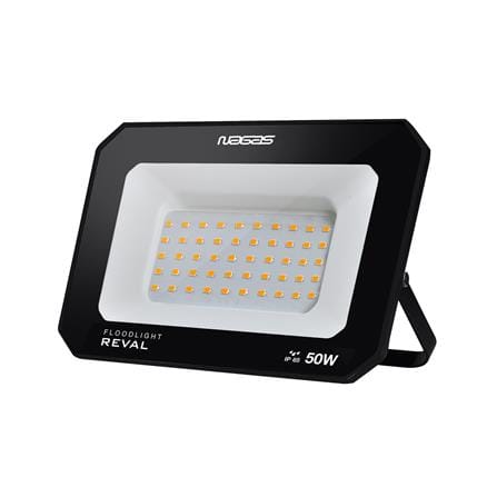 สปอตไลท์ภายนอก LED NAGAS REVAL 50 วัตต์ WARM WHITE สีดำ