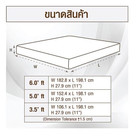 ที่นอนยางพาราอัด 3.5 ฟุต SERA GRANDE รุ่น PANCY_7