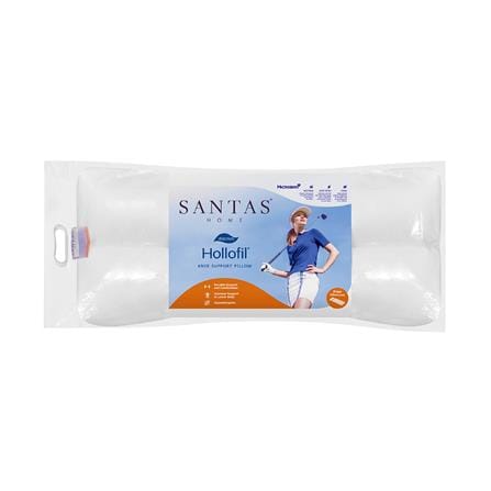 หมอนสุขภาพ ใยสังเคราะห์ SANTAS HOLLOFIL KNEE 12x26 นิ้ว สีขาว_1