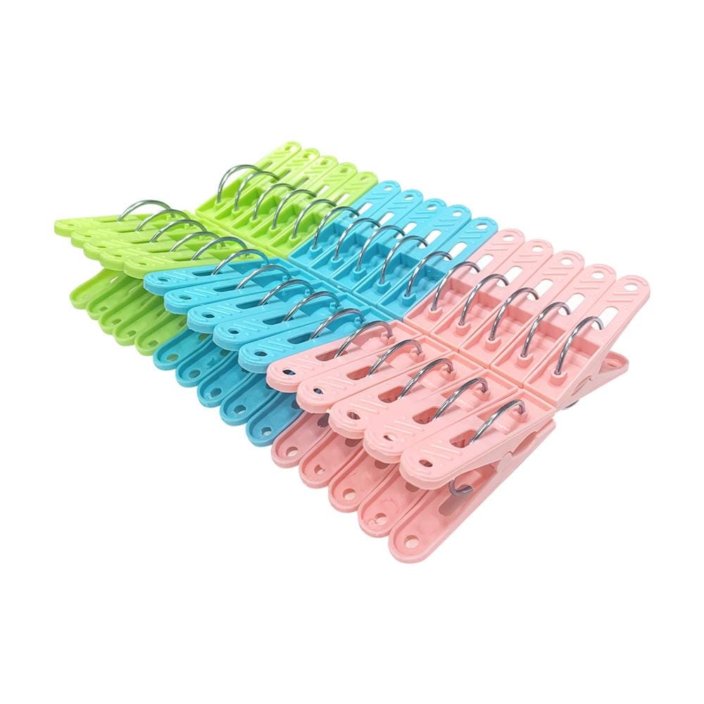 กิ๊บหนีบผ้า PLIM PASTEL หลากสี แพ็ก 30 ชิ้น