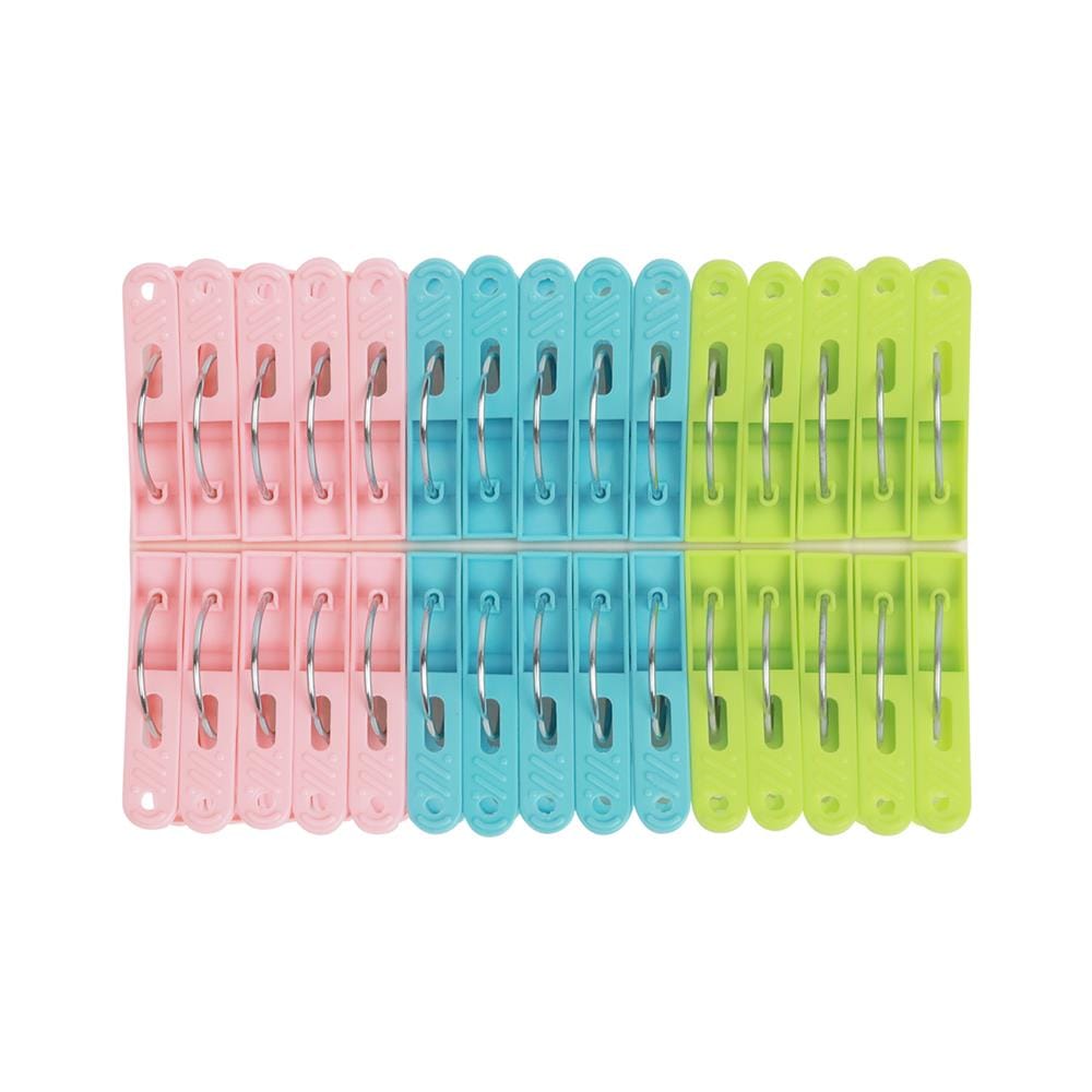 กิ๊บหนีบผ้า PLIM PASTEL หลากสี แพ็ก 30 ชิ้น