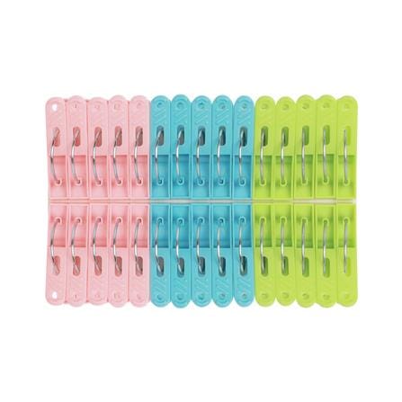กิ๊บหนีบผ้า PLIM PASTEL หลากสี แพ็ก 30 ชิ้น_1