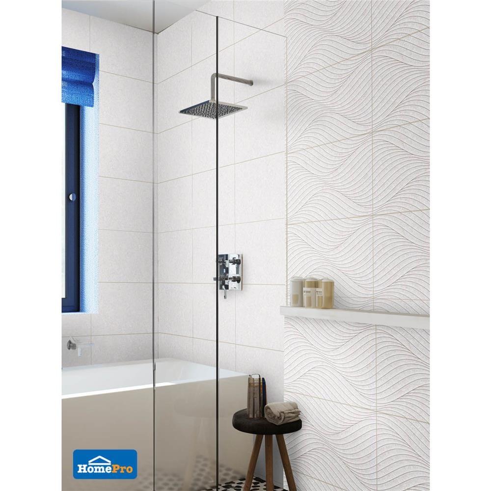 กระเบื้องผนัง 30x60 ซม. TARA โดโรธี กลาง ไวท์ 0.9M2
