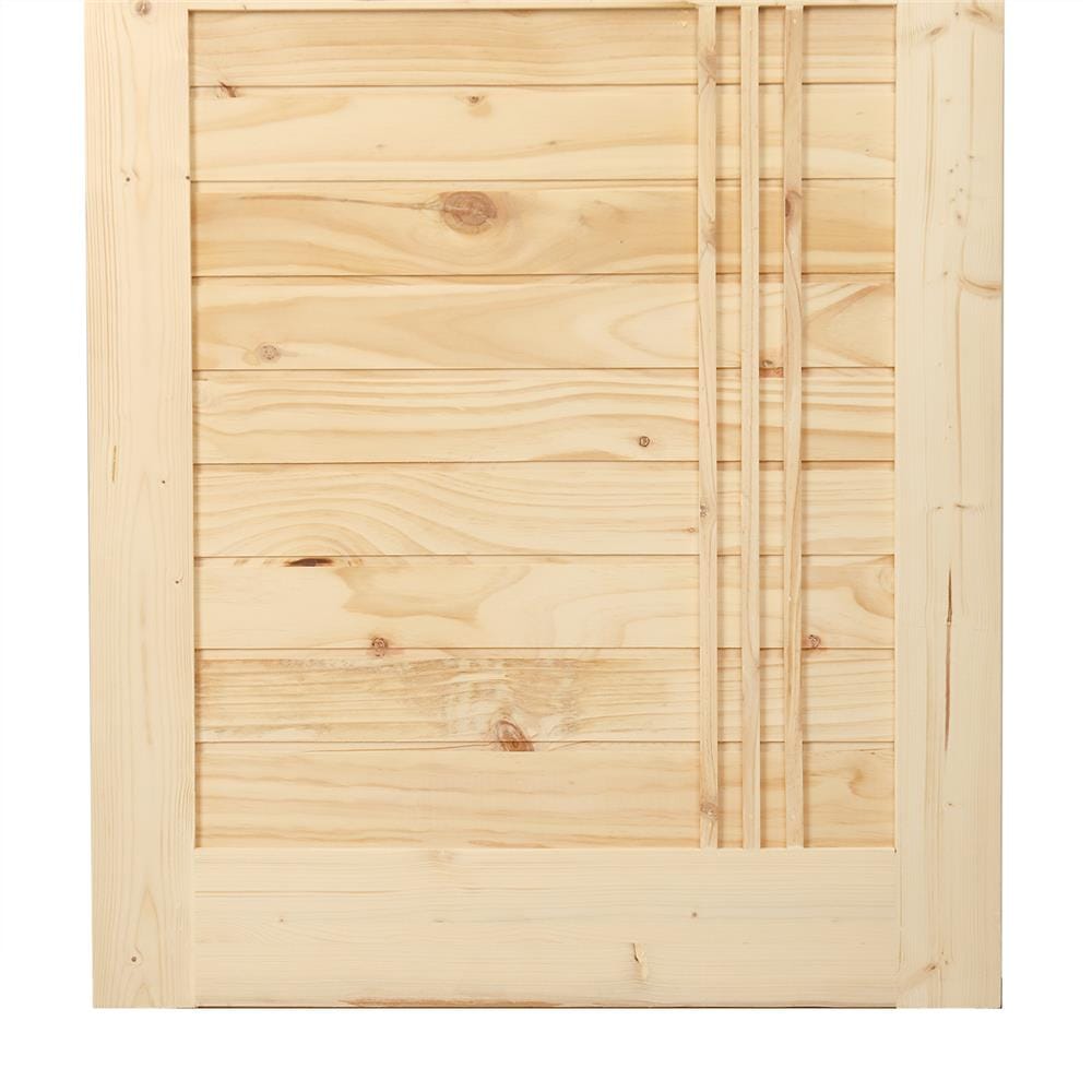 ประตูไม้สน AZLE&ndash;EZ27BJ 80X200 ซม.