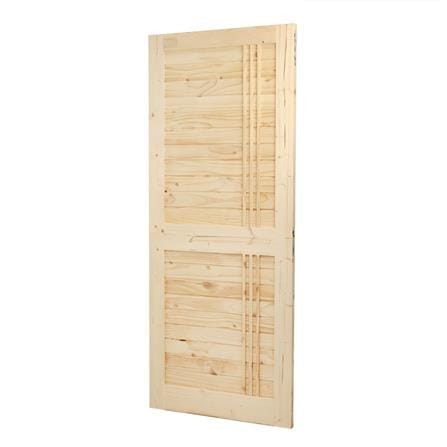 ประตูไม้สน AZLE–EZ27BJ 80X200 ซม._1