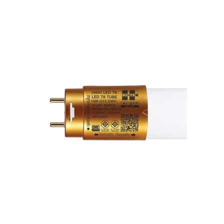 หลอด LED สั้น HI-TEK T8 HI-EFF DE 10 วัตต์ DAYLIGHT G13_5