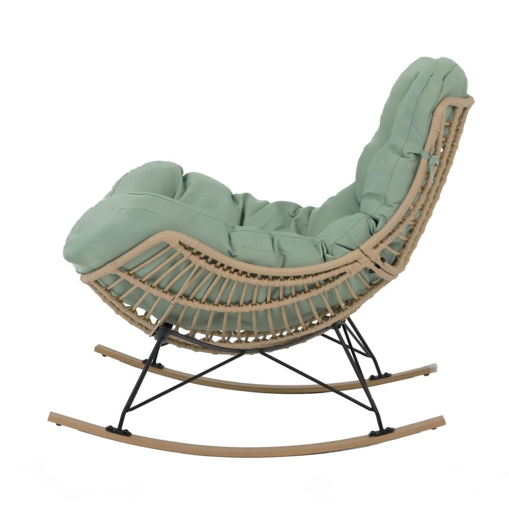 เก้าอี้พักผ่อน SPRING ROCKING SERENE สีเขียว