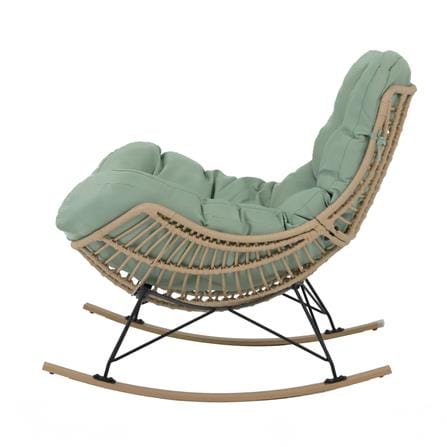 เก้าอี้พักผ่อน SPRING ROCKING SERENE สีเขียว_2