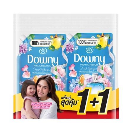 น้ำยาปรับผ้านุ่ม DOWNY FRESH BOUQUET 950 มล. (แพ็ก 1+1 ชิ้น)_0