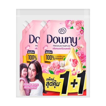 น้ำยาปรับผ้านุ่ม DOWNY BLISSFUL BLOSSOM 950 มล. (แพ็ก 1+1 ชิ้น)_0