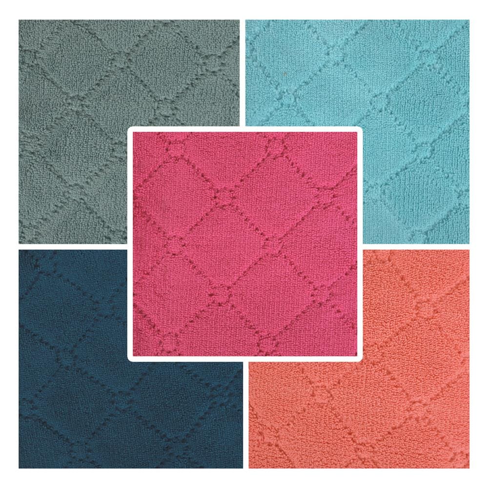 ผ้าทำความสะอาดอเนกประสงค์ ACCO 16X27cm แพ็ก 20 ชิ้น สีฟ้า/ส้ม/กรม/เทา/ชมพู