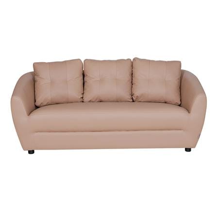 ชุดโซฟา 5 ที่นั่ง AS FURNITURE ROOF LCRD01 PVC สีครีม_1