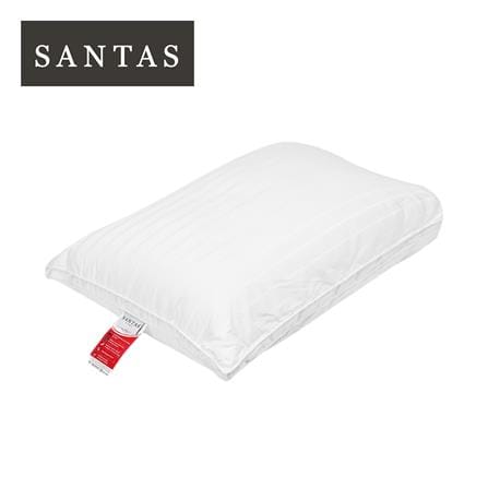 หมอนหนุน ใยสังเคราะห์ SANTAS DACRON COMFOREL DOWN ESSENCE 19x29 นิ้ว สีขาว